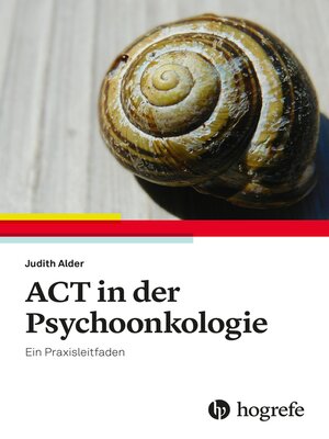 cover image of ACT in der Psychoonkologie